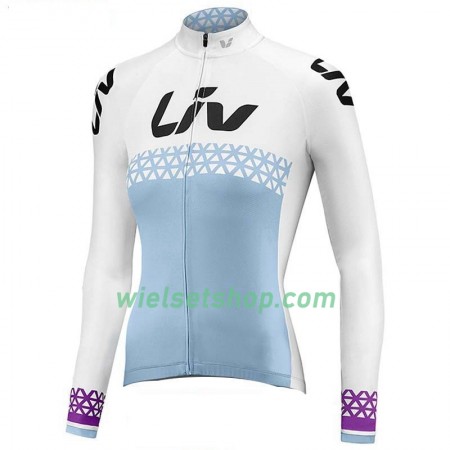 Wielershirt 2018 CCC Liv Dames N002 Lange Mouw